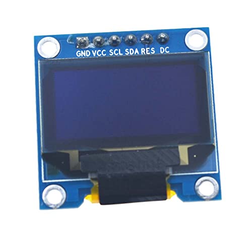 Reland Sun 0.96インチ OLEDモジュール ホワイト イエロー ブルー ドライバー I2C シリアル 自己発光ディスプレイボード (ホワイト)