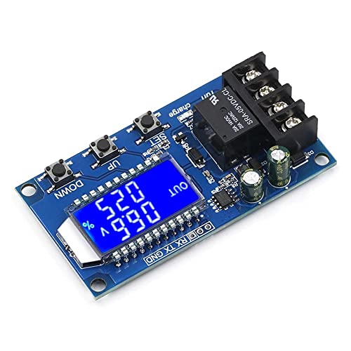 Rakstore 6-60V 10A リチウムバッテリー充電コントロールモジュールコントローラー保護ボード 過充電保護スイッチ付き XY-L10A