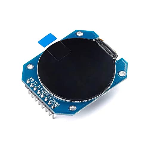 Rakstore 1.28" HD IPS カラー TFT LCD ディスプレイ モジュール RGB LED ラウンド スクリーン 240x240 GC9A01 ドライブ SPI インターフェイス アダプター PCB ボード