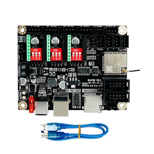 Ceftyopo 32 V2.1 32 ビット彫刻マザーボード CNC レーザー彫刻機用オフライン WiFi コントローラー