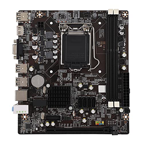 Vbestlife H81 LAG1150 DDR3マザーボード Core 4世代用 統合チップサウンドカード/ネットワークカード/ 2xDDR3 / PCIe 3.0 / USB2.0 / 4xSATA2.0 / VGA + HDMI