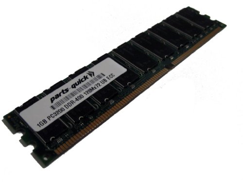 parts-quick FIC P4-875 MAXマザーボード1ギガバイトのメモリPC3200 DDR ECC DIMM RAMのアップグレード 1GB-PC3200-ECC-184p-D-FIC-263