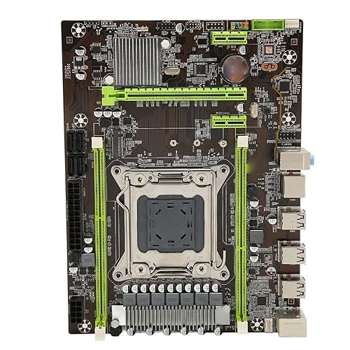Acogedor デスクトップコンピュータのマザーボード、DDR3 マザーボード 1 PCIe X16 4 2.0 デュアルチャネル DDR3 8 USB2.0 8 フェーズ電源 LGA2011 マザーボードコンピュータ PC Acogedor1w4x2kdcnh