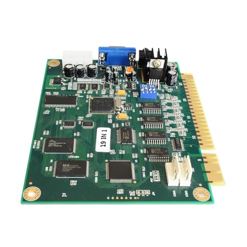 ZEPFJHE JAMMA 互換 19 in 1 ゲーム ストリート マザーボード トラックボール CRT/VGA ディスプレイ オプション付き ストリート キャビネット用ゲーム マザーボード