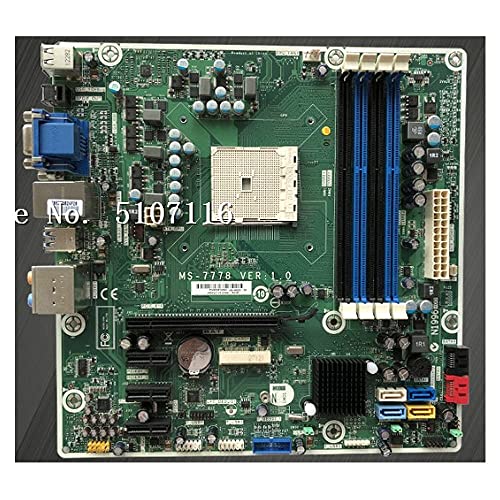 Beizuu P7-1446s用デスクトップマザーボードMS-7778FM2 A75 USB3.0 700846-001 696333-001 WJJPServerzc-a1495
