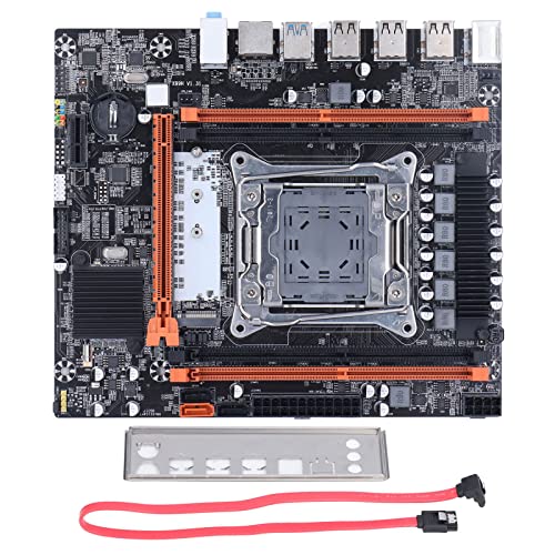 Walfront マザーボード 4 DDR4 LGA2011 3 ピンサポートCPU V3 V4 USB3.0 ポートPCメインボードデスクトップ用 X99H x99 マザーボード Walfrontd8wzs41u6h