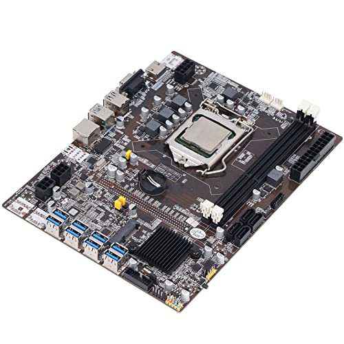 B75マイナーマザーボード、LGA 1155 3フェーズ電源、簡単インストール、ETH DDR3マイナー用USB3.0ポート8個 GW1W688S