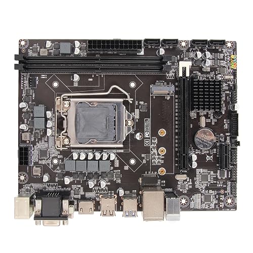 Cuifati H310 LGA 1151 マザーボード、Max32GB DDR4 NVME M.2 6Gb Micro ATX ゲーミングマザーボード、PCIE HMDI DVI VGA ポート付き、 用 Lvy Bridge の 8th 9th G Cuifatiyeu2t7qrmk