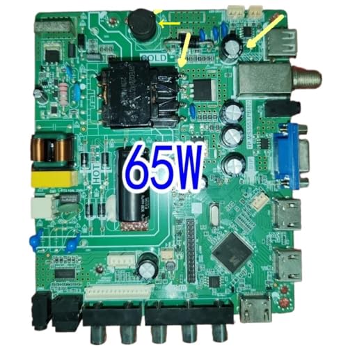 WQMEOR TP.MS3553。PB802 スリーインワン TV マザーボード 640MA 65W 1920x1080 の実物写真