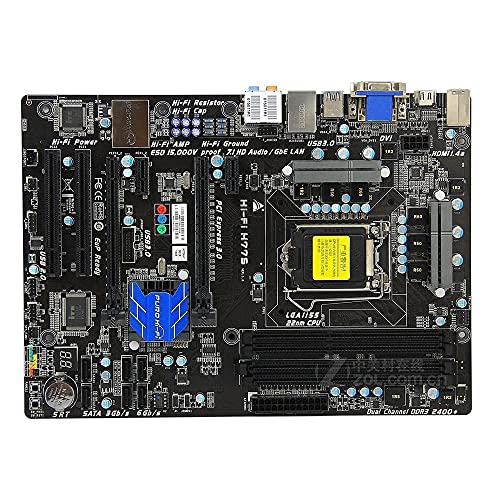 Beizuu Biostar for Hi-Fi H77S H77 USB3 SATA31155マザーボード用デスクトップマザーボード WJJPServerzc-a1855