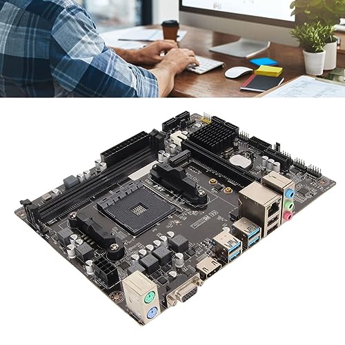 SustVita A520 M ATXマザーボード、デュアルチャネルDDR4デスクトップマザーボード、Ryzen第3世代および第4世代をサポート、PCIe X1、多用途拡張スロット SustVnp6gq7mo0g