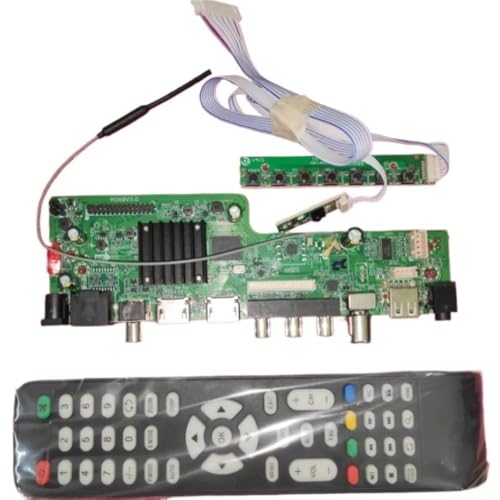 WQMEOR WiFiスマートLED TVマザーボード、Android 9.0対応、4コアキャッシュ1G DDR+ 8g EMMC M368V3.0、多言語対応(8G)