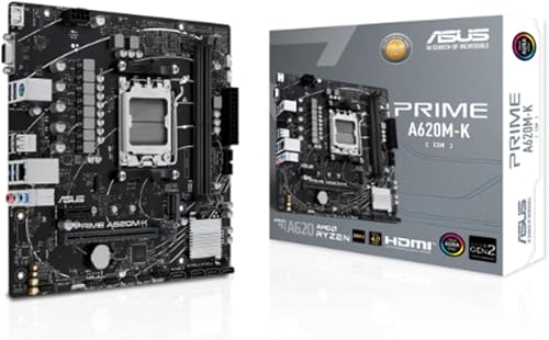 ASUS ｜エイスース AMD A620チップセット搭載 microATXマザーボード PRIME「PRIME A620M-K-CSM」 PRIME/ A620M-K-CSM_2 返品種別B