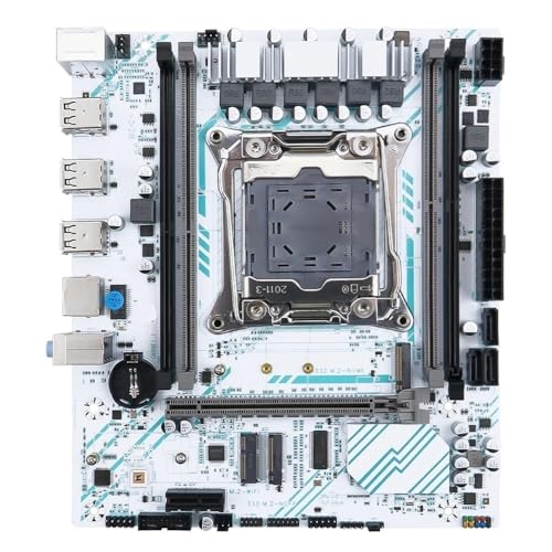 X99 マザーボードキット、LGA 2011-3、Xeon E5 2630 V4 CPU、16GB DDR4 REG ECC RAM、デスクトップ PC 用 M.2 スロットと互換性があります。