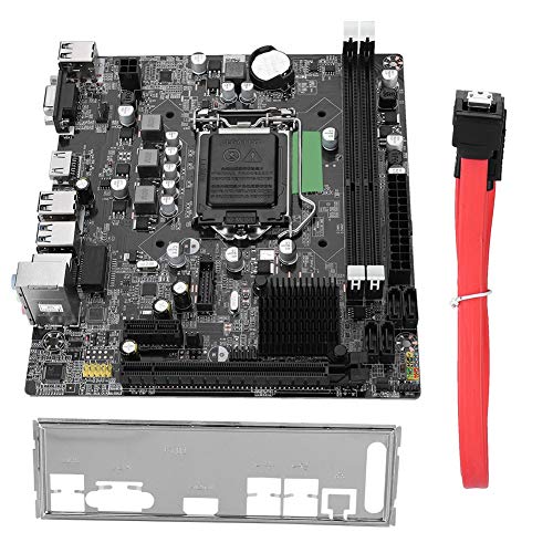 Tangxi デスクトップコンピューターマザーボード DDR3 マザーボード Intel B75 LGA 1155、DDR3 1066/1333/1600/1866MHz 6チャンネルオーディオ PCI-E X16 /USB 3.0/SATA 3.0/RJ45/HDMI/VGA インターフェース I3 I5 I7 CPU対応 Tangxiz9o7a5rkns