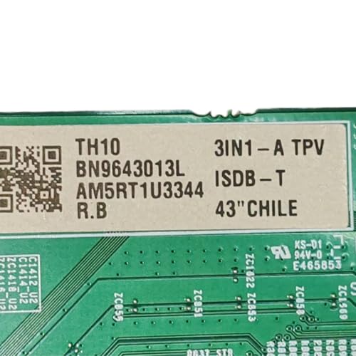 WQMEOR BN9643013L BN9650064L Bn9650058c Bn9650086l BN9650087L BN9665001C LEDテレビマザーボード物理写真、サムスンと互換性があります。LEDテレビ(BN9643013L 43 chile)