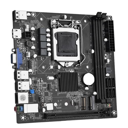 Applicable to H61 desktop motherboard + I3-3240 + 1X8G 3 1600MHz memory CPU 1155 supports up to 16GB memory slot 100M network card