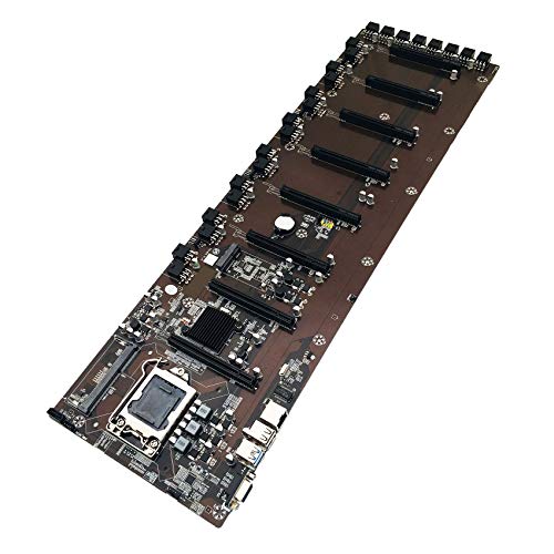 Azwamkue B75マイナー、マザーボードLGA 1155 8XPCI-E 16X、グラフィックスカードスロット65mm間隔、ETH BTCマイナーマイニング用 I500082493