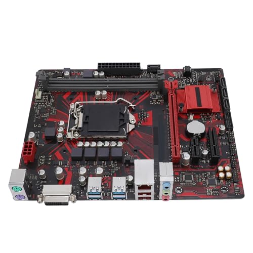 EMNXSDKT 互換性がありますのあるB250M-V3 M-ATXデスクトップマザーボード、2チャンネルDDR4 2400MHz PCBメタル14nm CPUサポートオフィスデスクトップセットアップ用