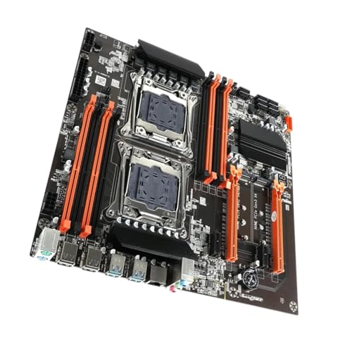 Gcerfby USB 3.0 メインボード PC X99 CPU マザーボード RECC DDR4 PC メインボード 高度な冷却機能 インストール/アップグレードが簡単 256GB ストレージ容量 コンピューターゲーマー向け XVBVN87H0DMOGV6HJ45A