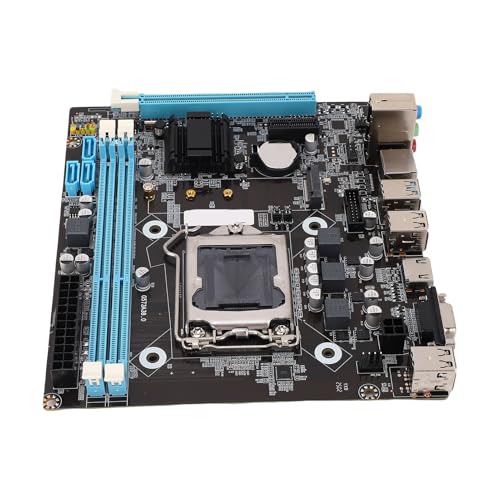 Dpofirs LGA 1150 マザーボード、Channel DDR3 M.2 NVMe NGFF SATA、Mini Itx マザーボード、6Gb PCIe スロット LGA 1150 マイクロATX PCマザーボード コア用 Dpofirs5oivqe67cs