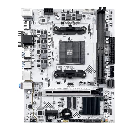 EMNXSDKT 互換性がありますMACHINIST A520M-GL マザーボード、AM4 ソケットサポート Ryzen 3000 5000 シリーズ R3 R5 R7 CPU、M.2 NVME デュアルチャネル DDR4 デスクトップメインボードと互換性があります。