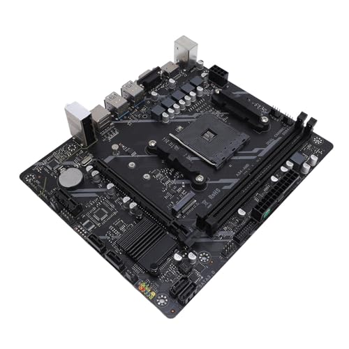 Wisoqu AM4 DDR4 マザーボード PCIe 4.0 および WiFi 6E 5フェーズ電源設計 Ryzen 1st、2、3rd、4th、5th Gen CPU用、M.2、3.0対応 B0FBP2VMH2