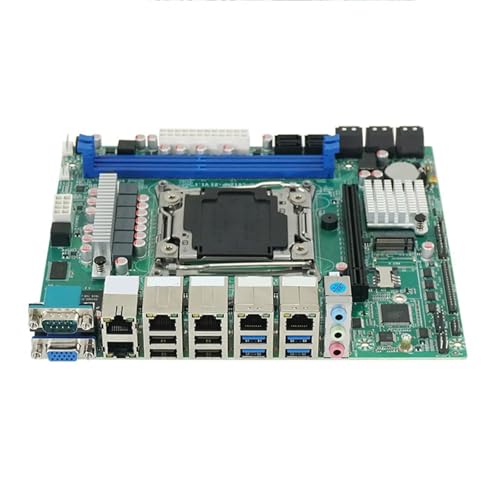 Geavonyg ITX マザーボード 10 RAID 6x2.5Gb ポート サーバー アプリケーション用高速ネットワーキング ルーター マザーボード