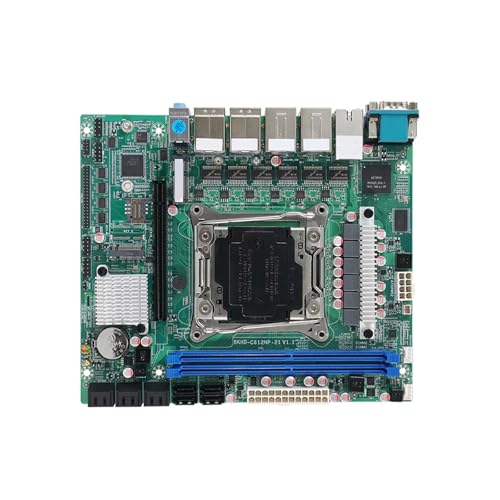 Tmboryuu サーバー 10 RAID 搭載マザーボード 2 プロセッサー ネットワーク用 6x2.5Gb イーサネット ストレージ ルーター マザーボード