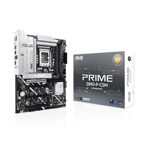 Intel ASUS PRIME Z890-P-CSM intel Core Ultra Processors (series 2) 対応 LGA 1851 Z890 搭載 DDR5 ATX マザーボード/品