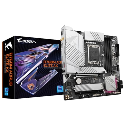GIGABYTE マザーボード Intel B760チップセット搭載 AORUS ELITE AX MB5979 B760M AORUS ELITE AX