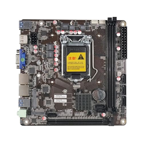 UDPTCP N17 NASマザーボードデスクトップコンピューター、DDR4 LGA1151 i3/i5/i7、第6-9世代Intelプロセッサー、2ギガビットネットワークカード、M.2 NVME+MSATA、6SATA3.0/USB3.0/PCIE_16Xソフトルーティングボード。 B365-NAS-ITX