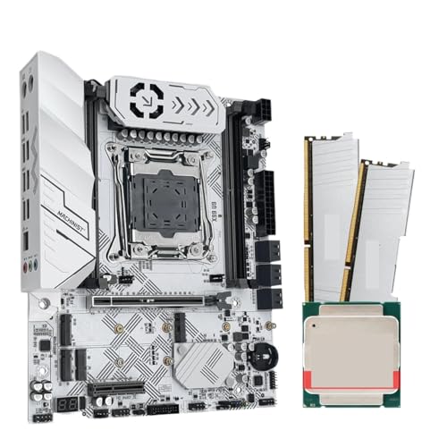 RXJSTBX 互換性がありますMACHINIST X99 U9 マザーボードと互換性あり - Intel Xeon E5 2650 V3、16GB DDR4、3×NVME M.2、TPM2.0(Motherboard+CPU)