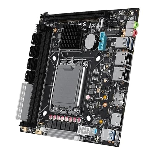 HKUXZR Q670 vPro 8-Bay NASマザーボードは、プロセッサ12/13/14世代CPUに適しています | M.2 NVMe3X |8X SATA3.0|2X Intel 2.5Gネットワークポート。 NAS-Q670