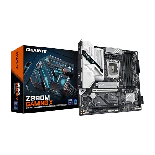 GIGABYTE 【並行輸入品】 Gigabyte Z890M GAMING X Micro ATX マザーボード。