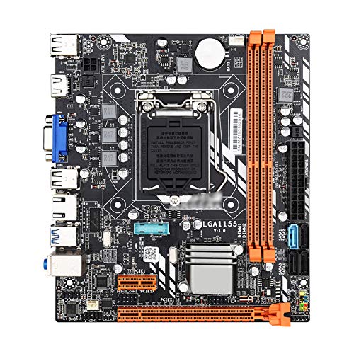 tughjnbmdfslkeefj マザーボード デスクトップ マザーボード B75M マザーボード LGA 1155 CPU 2 DDR3 最大16GB メモリ マザーボード e1w/15737