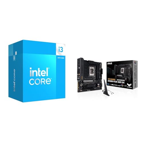 インテル ASUS TUF GAMING B760M-PLUS WIFI D4 + Intel Core i3-14100 セット