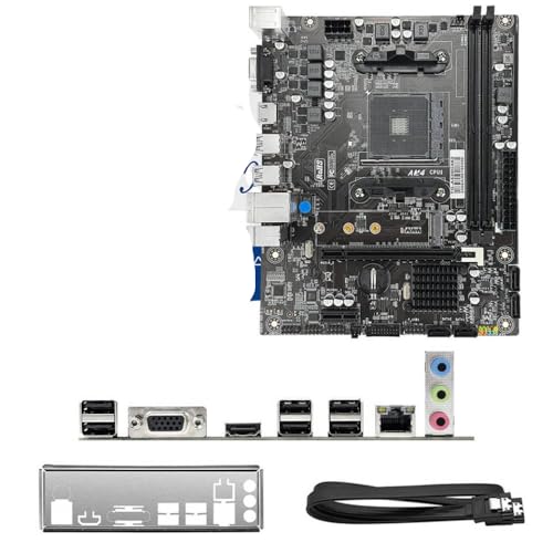 HDFEUt A520M マザーボード Ryzen CPU R3 R5 R7 3000 4000 5000 シリーズ AM4 サポート M.2 NVME デュアルチャネル DDR4 互換メインボード HDFEUt（ント） 789