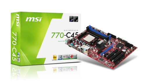 【中古】【輸入品・未使用】MSI 770-C45 AM3 AMD 770 HDMI AMDマザーボード - 小売り
