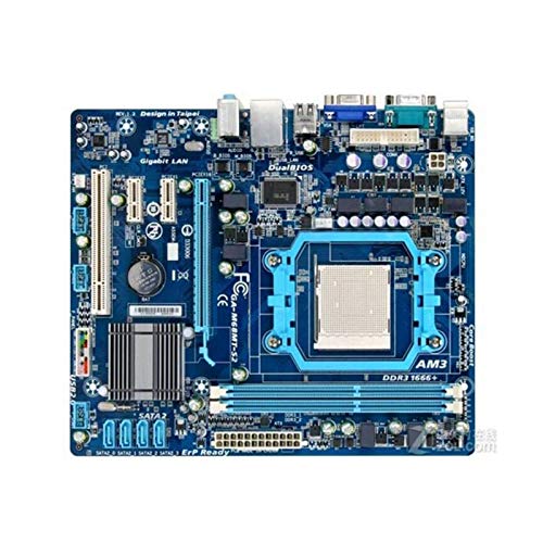 WWWFZS マザーボード Gigabyte GA-M68MT-S2 マザーボード M68MT-S2 USB2.0 ソケット AM3 DDR3 SATA2用 WWWFZS555