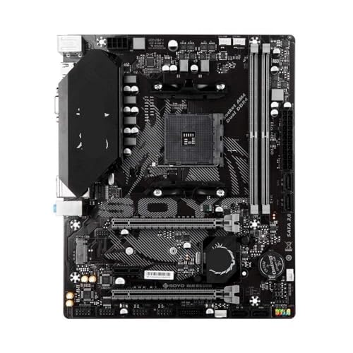 HDFEUt B550M ゲーミングマザーボード USB3.1 M.2 NVMe および SATA3 サポート DDR4 デュアルチャネル対応 RYZEN R3 R5 R7 3000 4000 5000 AM4 ソケットと互換性あり HDFEUt（ント） 789