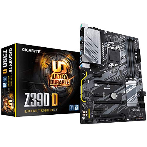 GIGABYTE Gaming GIGABYTE D Intel Z390 LGA 1151 ATX DDR4-SDRAM マザーボード Z390 D