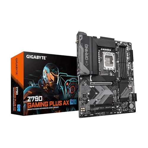 GIGABYTE Gaming GIGABYTE Z790 Gaming Plus AX LGA 1700 Intel Z790 ATX マザーボード DDR5、Triple M.2、PCIe 4.0、USB 3.2 Gen2 Type-C、Realtek Wi-Fi 6、Realtek LAN、Q-Flash Plus、EZ-Latch付き