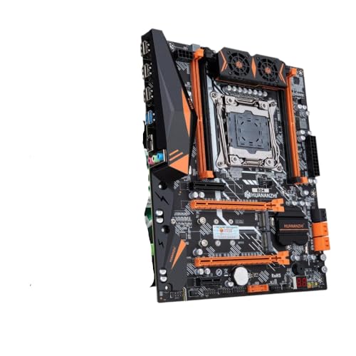 HDFEUt Huanazhi X99 BD4 マザーボード LGA 2011-3 用 E5 シリーズ 2640 2666 2670 2696 2678 V3 V4 と互換性あり DDR4 RECC NON-ECC NVME NGFF をサポート HDFEUt（ント） 789