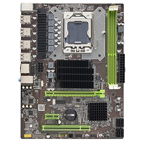 WWWFZS X58 LGA 1366マザーボードLGA1366に適合。REG ECC DDR3とXeonプロセッサーをサポート。AMD RXシリーズSpell Ddr3 4GB 8GB 16GB コンピューターゲームセットマザーボードデスクトップマザーボード。