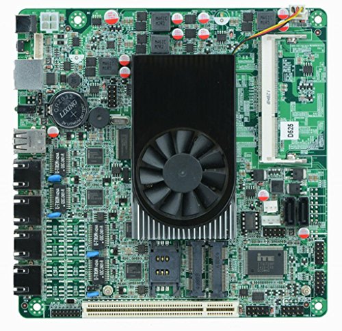 EIP 4 LAN ITX-M5V デュアルコア 1.8GHz マルチ 4 インテル 82583V ギガイーサネット Atom D525 Mini Itx マザーボード サポート バイパス