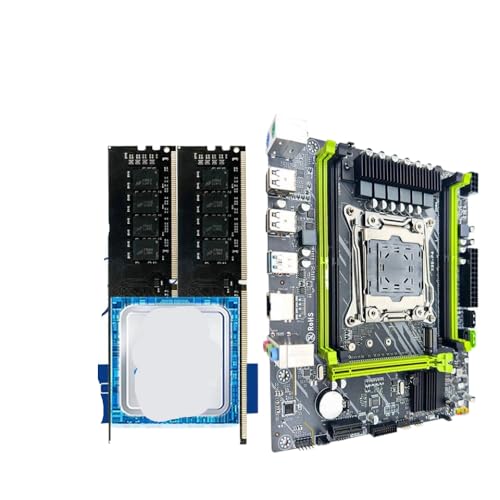 HDFEUt ゲーミングマザーボードセット Xeon E5 2680 V4 CPU と 2 X 8GB DDR4 2133MHz RAM M2 NVME スロット (コンピュータメインボードコンポーネント用) HDFEUt（ント） 789