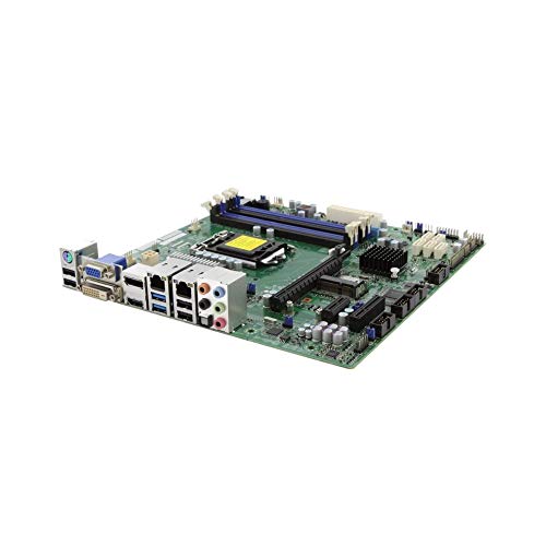 Supermicro マザーボード LGA1150 Core i3/i5/i7 Q87 32GB DDR3 PCI Express SATA USB microATX Retail MBD-X10SLQ-B