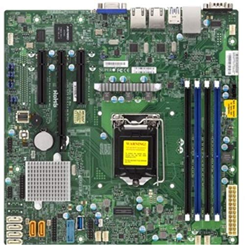 スーパーマイクロ Supermicro Micro ATX DDR4 LGA 1151マザーボードX11SSL-O