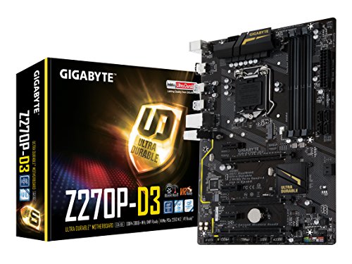 WWWFZS 【並行輸入品】 Gigabyte LGA1151 Intel Z270 2ウェイ SLI ATX DDR4 マザーボード (GA-Z270X-UD5) GA-Z270P-D3